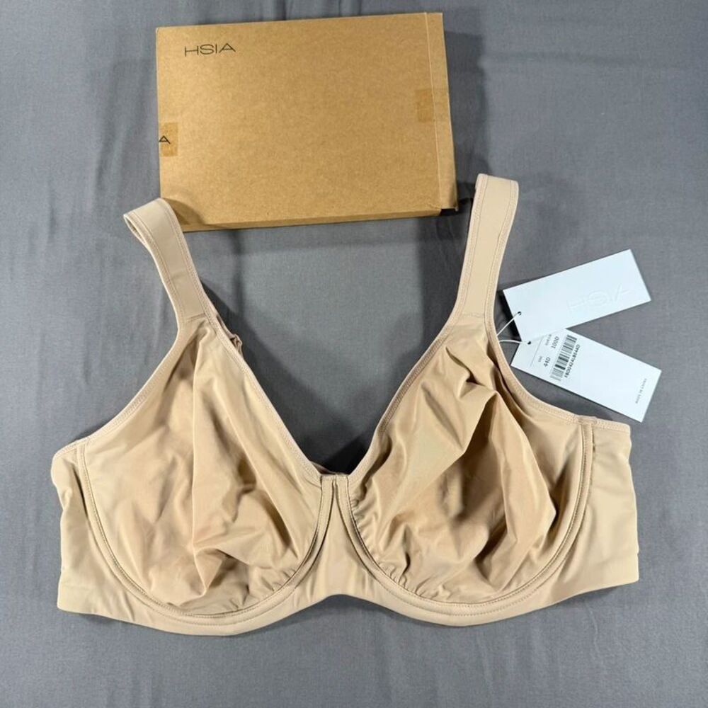 HSIA Nude Minimizer Bra Size 44D
